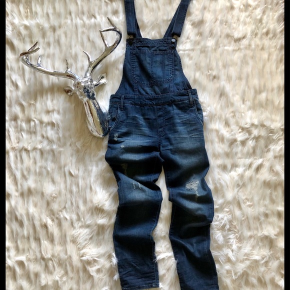 Ⓜ️Ⓜ️SOLD Ⓜ️Ⓜ️ Denim Overalls by Black Orchard - Picture 4 of 7